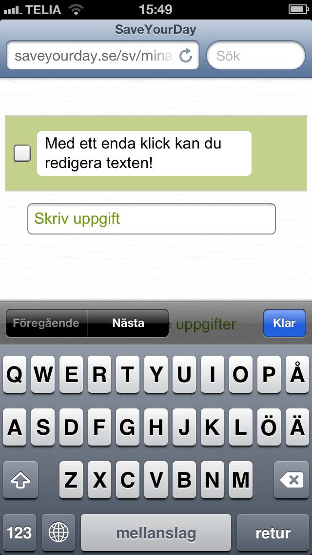 Snabbredigera