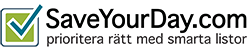 SaveYourDay – smart att-göra-lista
